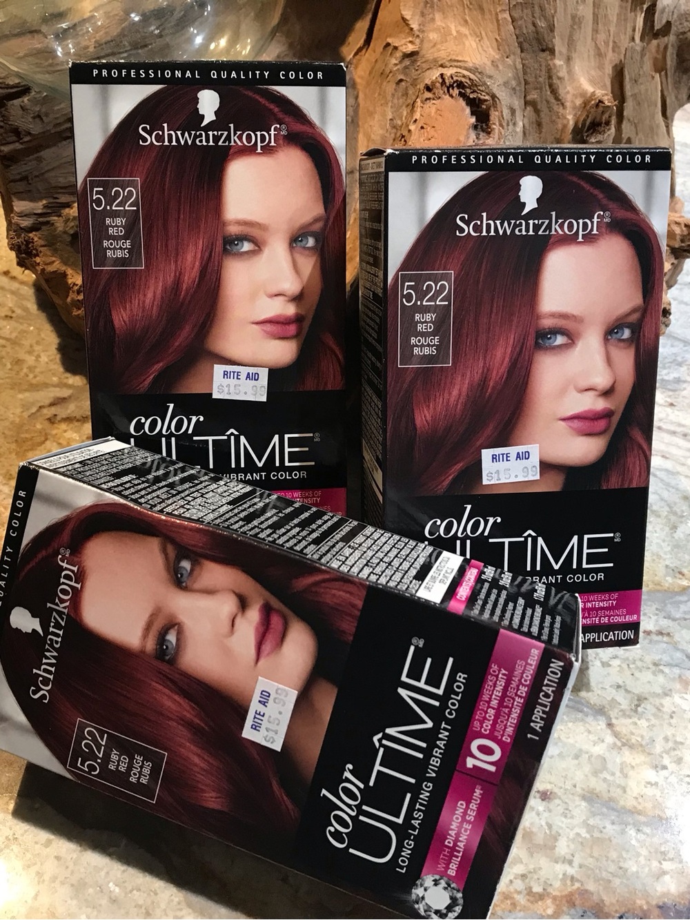 Schwarzkopf Color Ultime 5.22 Ruby Red Permanent Hair Color - Vibrant Ruby Red